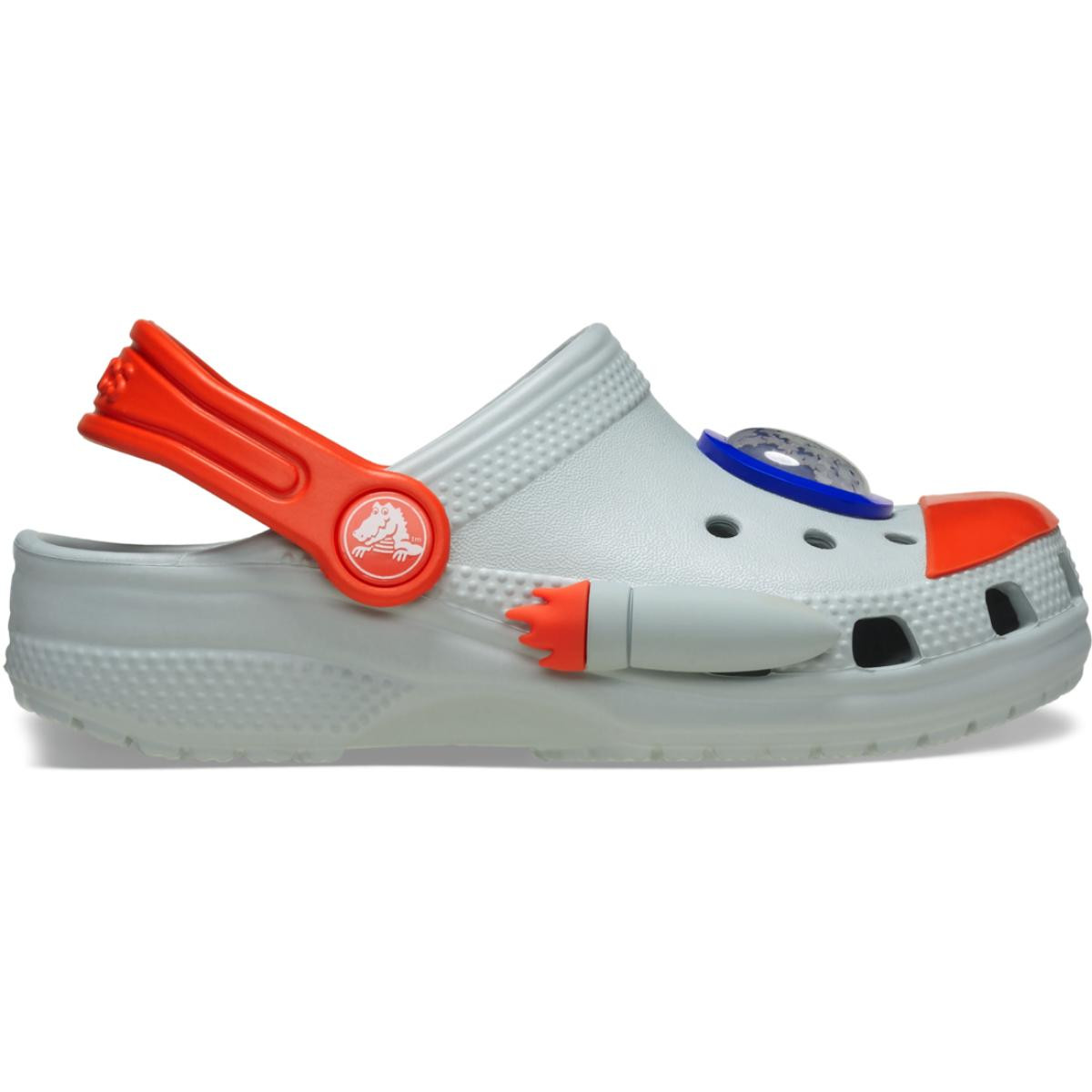 Saboti Crocs Classic Toddler Rocketship Clog Gri - Mirage - imagine 7